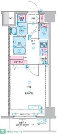 GENOVIA青砥IIの物件間取画像
